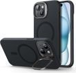 Чехол ESR Cloud Soft With Stash Stand Black для iPhone 15