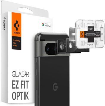 Захисне скло на камеру Spigen для Google Pixel 8 [2 Pack] Black 2126997225 фото