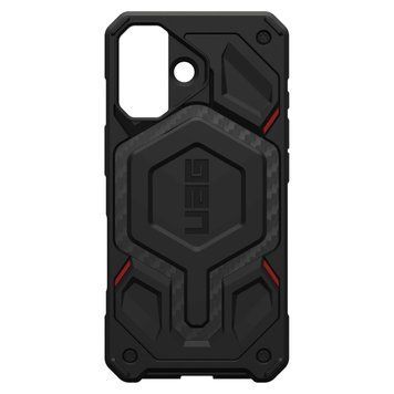 Чохол UAG Monarch Pro MagSafe Carbon Fiber Black Red для iPhone 17 3142735668 фото