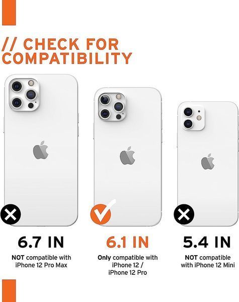 Чехол UAG Mouve Series Matte Aubergine для iPhone 12 | 12 Pro
