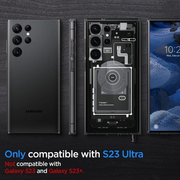 Чохол Spigen Ultra Hybrid Zero One для Samsung Galaxy S23 Ultra SM-S918 ACS05620