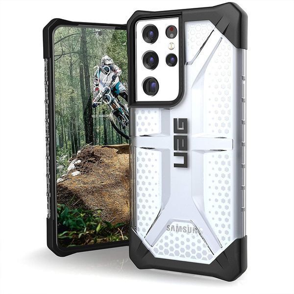 Оригинальный чехол UAG Plasma Series Ice для Samsung Galaxy S21 Ultra SM-G998