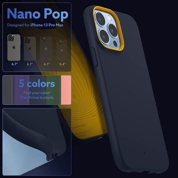 Чехол Caseology Nano Pop Blueberry Navy для iPhone 13 Pro Max 1848290340 фото