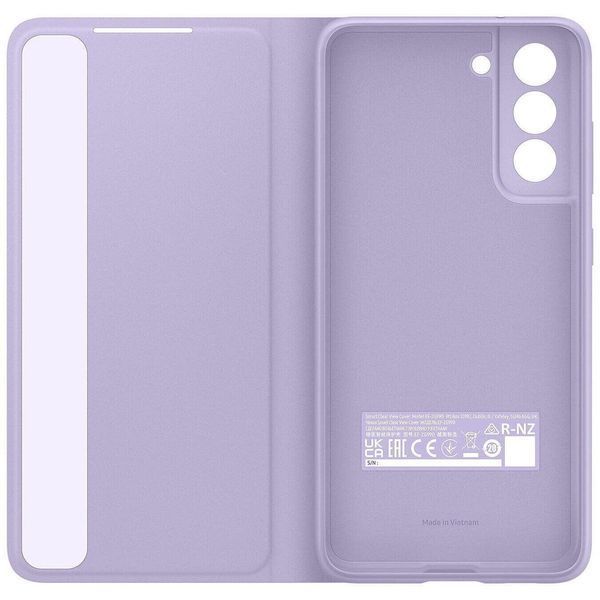 Чохол Samsung Clear View Cover Lavander для Galaxy S21 FE 5G SM-G990