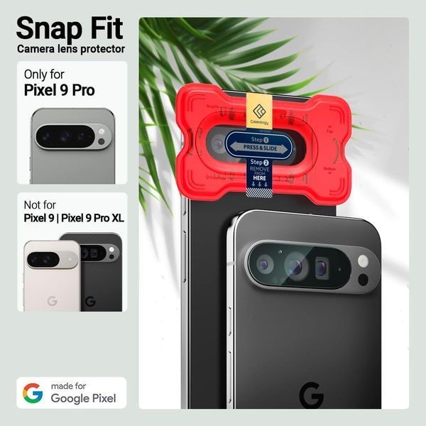 Захисне скло на камеру Caseology 2 Packs для Google Pixel 9 Pro