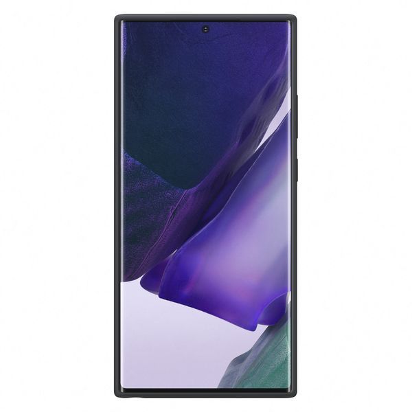 Чехол Samsung Silicone Cover Black для Galaxy Note 20 Ultra SM-N985 1397135586 фото
