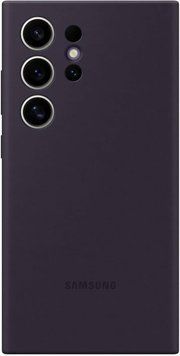Чохол Samsung Silicone Case Dark Violet для Galaxy S24 Ultra SM-S928 2551049282 фото