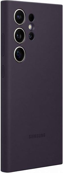 Чохол Samsung Silicone Case Dark Violet для Galaxy S24 Ultra SM-S928 2551049282 фото