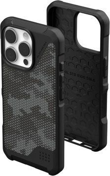 Чохол UAG Metropolis LT Micro Hex Camo Graphite MagSafe для iPhone 16 Pro Max 3063492254 фото