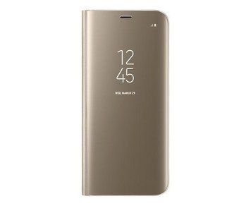 Чохол Samsung Clear View Standing Cover Gold для Galaxy S8 SM-G950 1905602684 фото