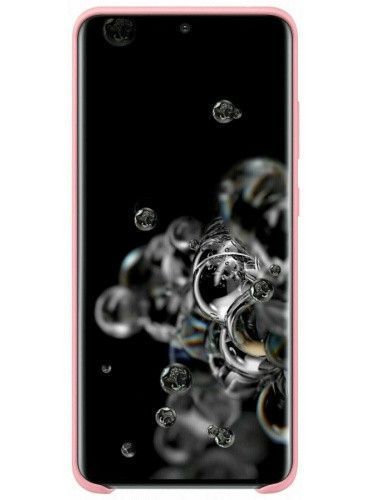 Чехол Samsung Silicone Cover Pink для Galaxy S20 Ultra 5G SM-G988 1577209140 фото