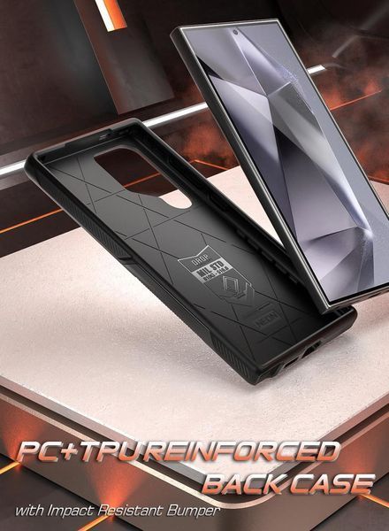 Чохол Poetic Neon MagSafe Ring Stand Cover Black для Samsung Galaxy S24 Ultra SM-S928 2215308700 фото