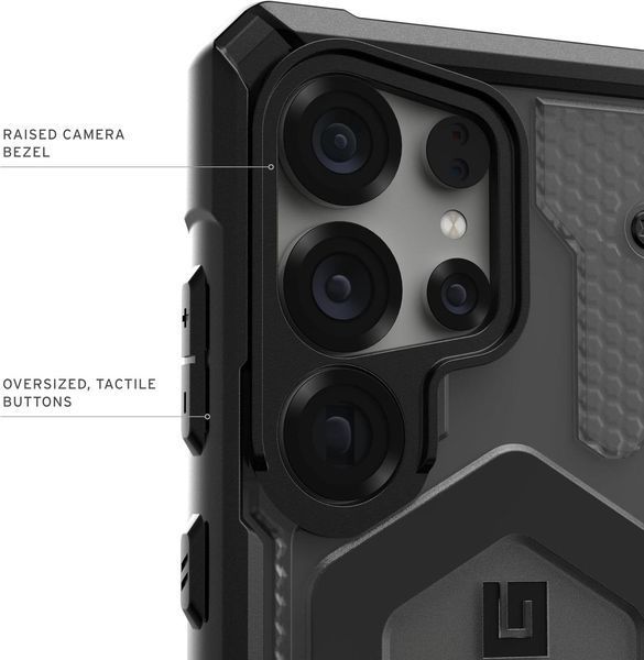 Чохол UAG Pathfinder Clear Magsafe Black для Samsung Galaxy S25 Ultra 2835139253 фото