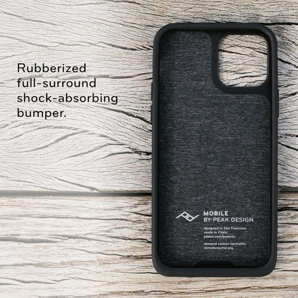 Тканевый чехол Peak Design Everyday Case Magsafe Charcoal Gray для Samsung Galaxy S23 Ultra 2589795708 фото