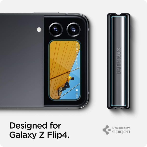Защитное стекло Spigen EZ FIT GLAS.tR 2 Pack для Samsung Galaxy Z Flip 4 AGL05321 2381218061 фото