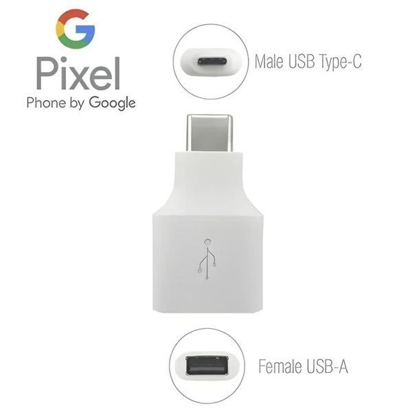 Оригинальный переходник Google Pixel OTG Quick Switch Adapter USB-A на USB-C 2086765255 фото