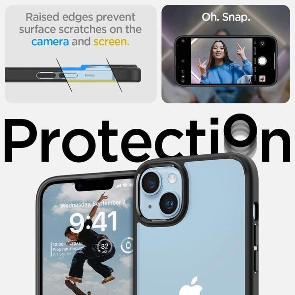 Чохол Spigen Ultra Hybrid Matte Black для iPhone 14 Plus ACS04895 1867245365 фото