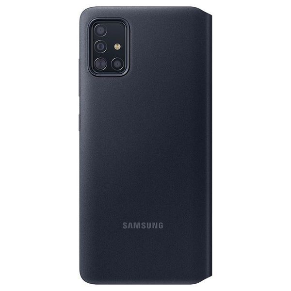 Чехол Samsung S View Wallet Cover Black для Galaxy A51 SM-A515 1663703617 фото