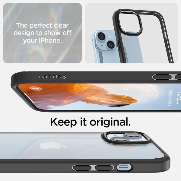 Чохол Spigen Ultra Hybrid Matte Black для iPhone 14 Plus ACS04895 1867245365 фото
