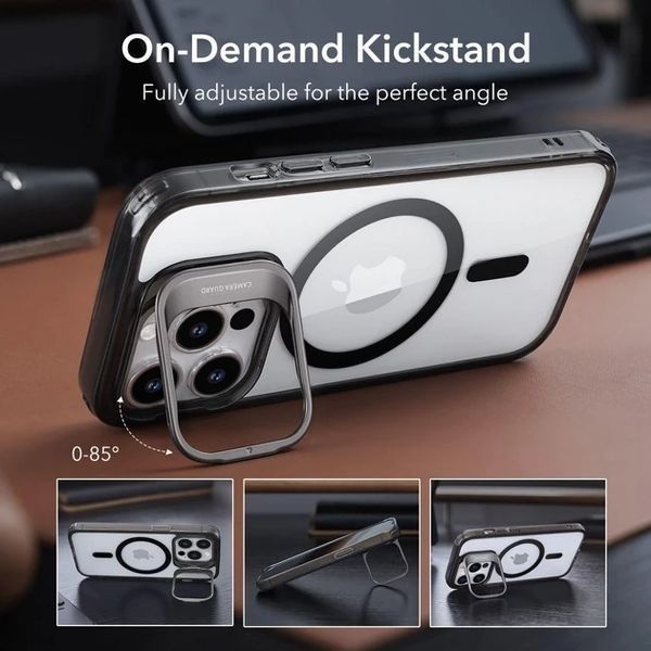 Чохол ESR Classic Kickstand With HaloLock Clear Black для iPhone 14 Pro 2063467874 фото