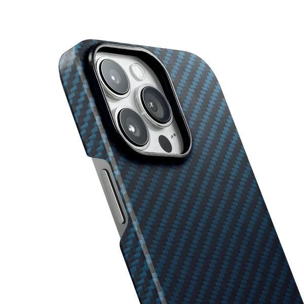 Чохол Pitaka MagEZ Case 2 Black Blue Twill для iPhone 13 Pro Max 1851950028 фото