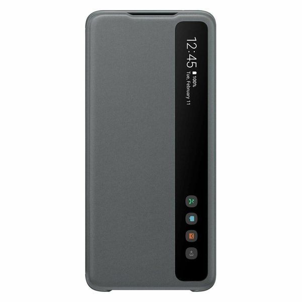 Чохол Samsung Clear View Cover Grey для Galaxy S20 Ultra 5G SM-G988 1472487574 фото