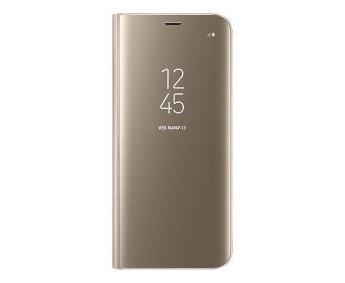 Чохол Samsung Clear View Standing Cover Gold для Galaxy S8 SM-G950 1905602684 фото