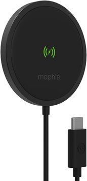 Бездротовий зарядний пристрій Mophie Snap+ MagSafe Wireless Charger 15W Qi-Enabled Black 2216732462 фото