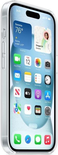 Чехол Apple Clear Case with MagSafe для iPhone 15 MT203ZM 2176697508 фото