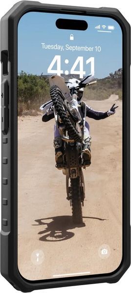 Чехол UAG Pathfinder MagSafe Ice Black для iPhone 15 Pro Max 2482962712 фото