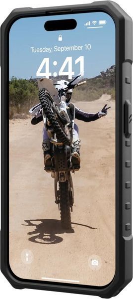 Чехол UAG Pathfinder MagSafe Ice Black для iPhone 15 Pro Max 2482962712 фото
