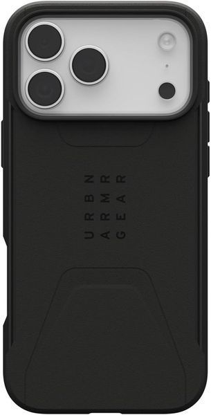 Чохол UAG Civilian MagSafe Black для iPhone 17 Pro Max 3063618639 фото