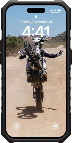 Чехол UAG Pathfinder MagSafe Ice Black для iPhone 15 Pro Max 2482962712 фото