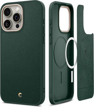 Чохол Spigen Cyrill Kajuk MagSafe Forest Green для iPhone 15 Pro ACS06772 2503735961 фото