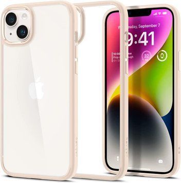 Чохол Spigen Ultra Hybrid Sand Beige для iPhone 14 Plus ACS04898 1867295755 фото