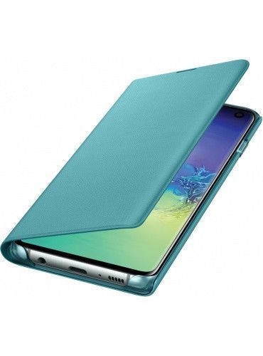 Чохол LED View Cover Green для Samsung Galaxy S10 SM-G973 1532849190 фото