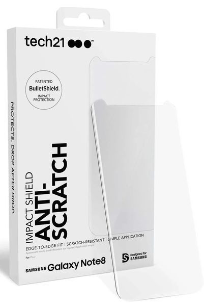 Защитное стекло Tech21 Impact Shield Anti-Scratch для Samsung Galaxy Note 8 2802501803 фото