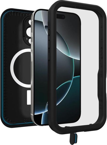 Водонепроницаемый, противоударный чехол Otterbox FRĒ MagSafe Black для iPhone 16 Pro Max 2858708315 фото