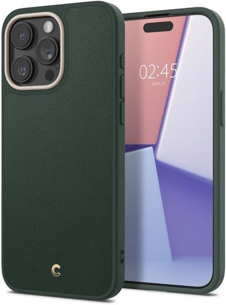 Чохол Spigen Cyrill Kajuk MagSafe Forest Green для iPhone 15 Pro ACS06772 2503735961 фото