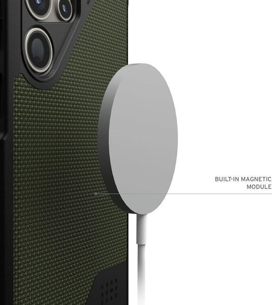Чохол UAG Metropolis LT Pro Kevlar MagSafe Olive для Samsung Galaxy S24 Ultra SM-S928 2448827138 фото