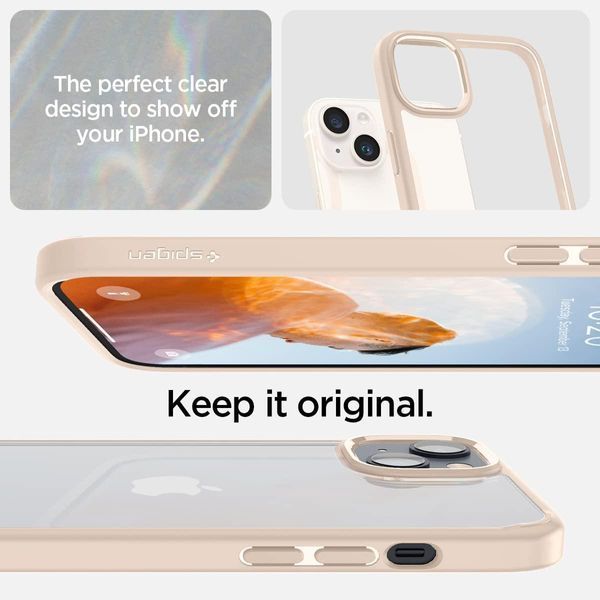 Чохол Spigen Ultra Hybrid Sand Beige для iPhone 14 Plus ACS04898 1867295755 фото
