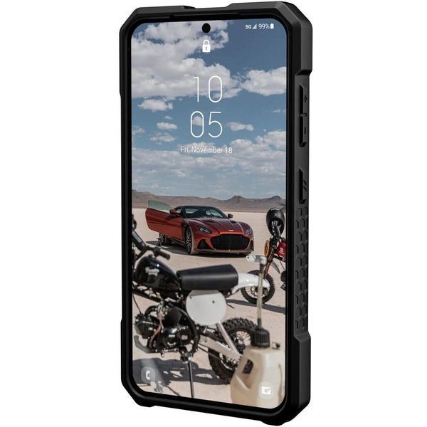 Чохол UAG Monarch Pro Carbon Fiber Black для Samsung Galaxy S23 SM-S911 2508110397 фото