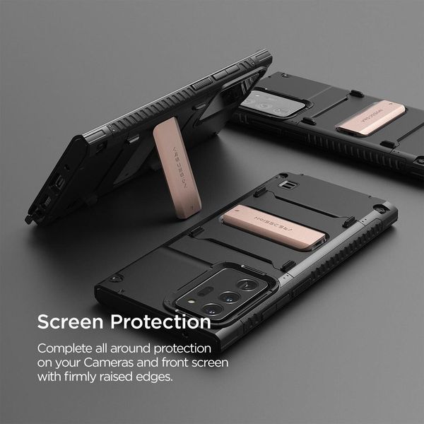 Чехол Vrs Design Damba QuickStand Pro Black для Samsung Galaxy Note 20 Ultra SM-N985 1714463001 фото