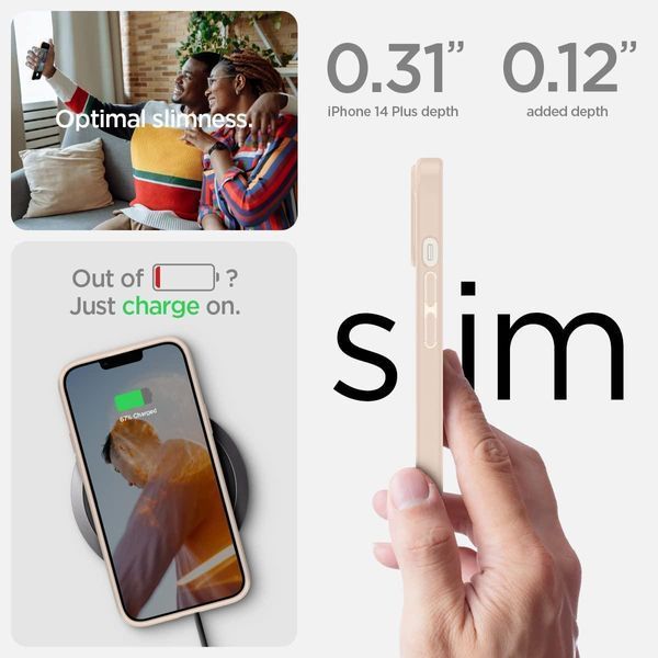 Чохол Spigen Ultra Hybrid Sand Beige для iPhone 14 Plus ACS04898 1867295755 фото