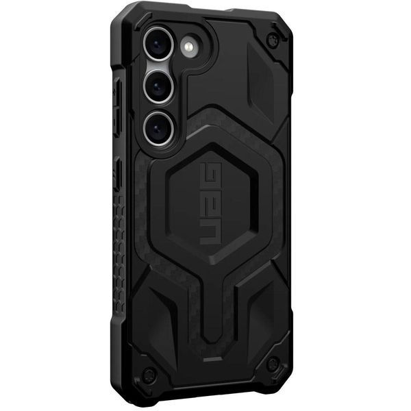 Чохол UAG Monarch Pro Carbon Fiber Black для Samsung Galaxy S23 SM-S911 2508110397 фото