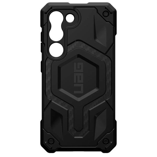 Чохол UAG Monarch Pro Carbon Fiber Black для Samsung Galaxy S23 SM-S911 2508110397 фото