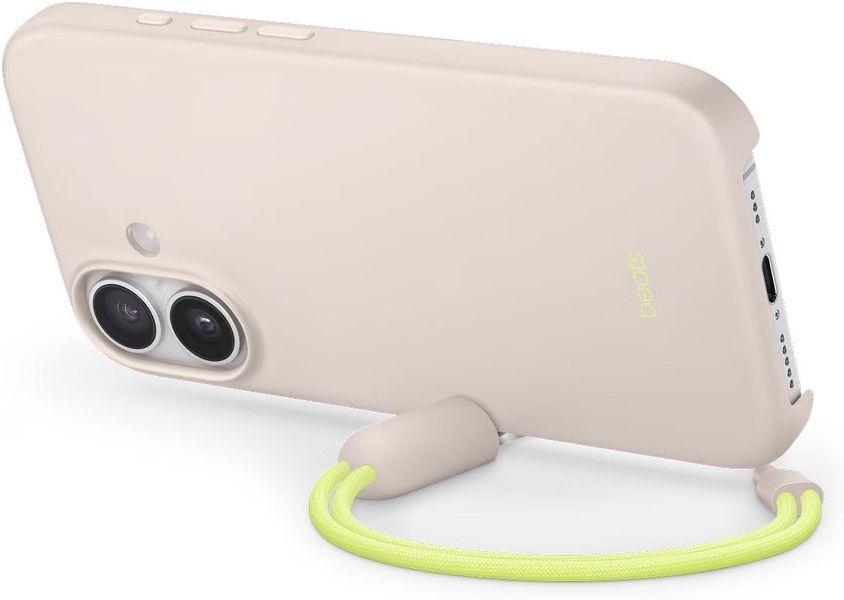 Чохол Beats Kickstand Case with MagSafe and Camera Control Lime Stone для iPhone 17 3206022751 фото