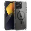 Чохол Caseology Capella Mag Clear Charcoal для iPhone 16 Pro Max ACS08053