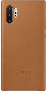Чохол Samsung Leather Back Cover Light Brown для Samsung Galaxy Note 10 Plus SM-N975 1532854777 фото