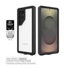 Водонепроницаемый чехол Body Glove Tidal Clear Black для Samsung Galaxy S25 Ultra 3150078438 фото